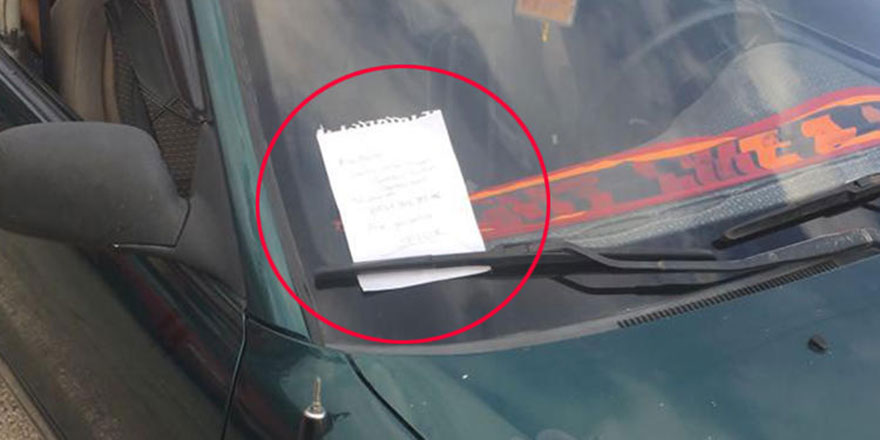 Böyle insanlar kaldı mı dedirten not