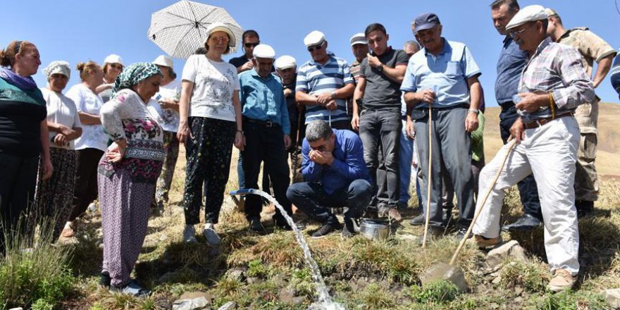 Hem terörden kurtuldular, hem suya kavuştular