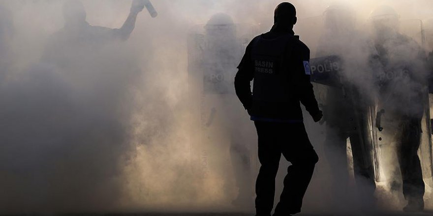 Anadolu Ajansı savaş muhabiri eğitiyor