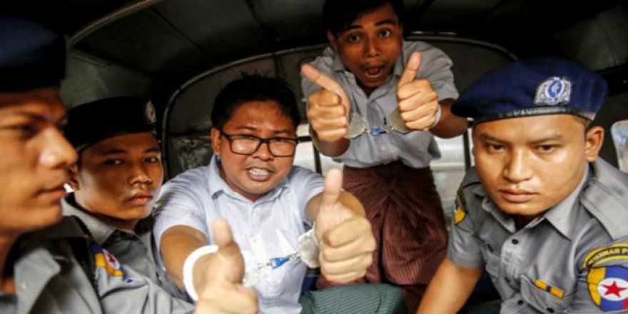 İngiltere Myanmar'ı uyardı: 'Muhabirlerimizi bırak'