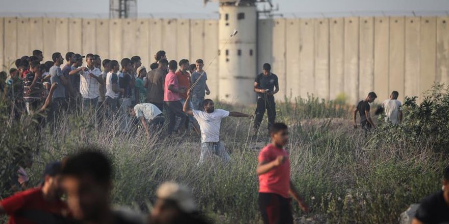 İsrail askerleri sınırdaki ABD protestosuna müdahale etti