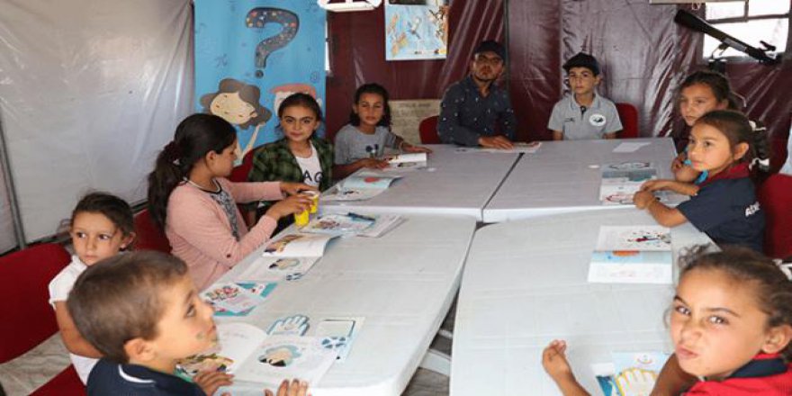 Yozgat'ta tarım işçilerinin çocuklarına eğitim verildi