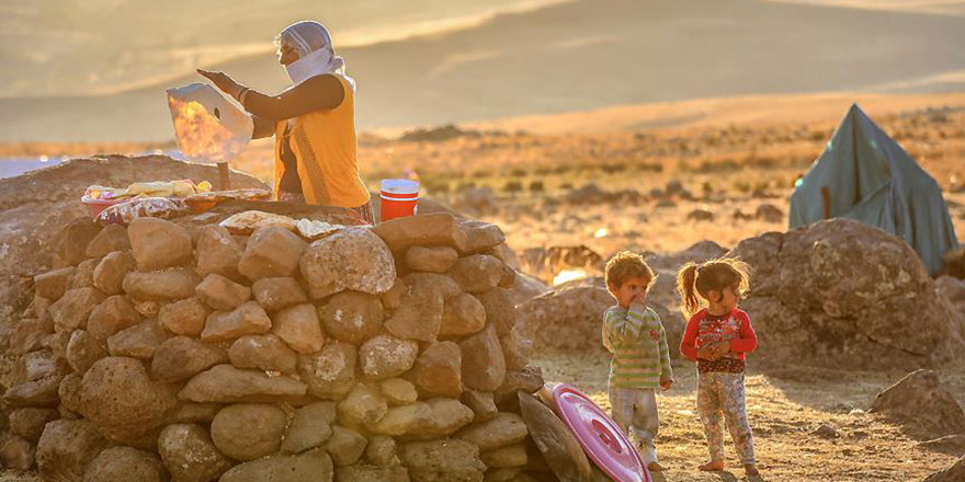 Yaylalarda hayat hem zor hem keyifli