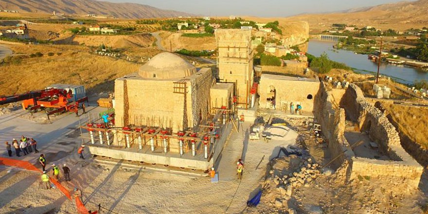 Ilısu Barajı'ndanki tarihi yapıların taşınma süreci devam ediyor