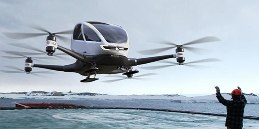 4 yıl sonra havada uçan taksiler olacak