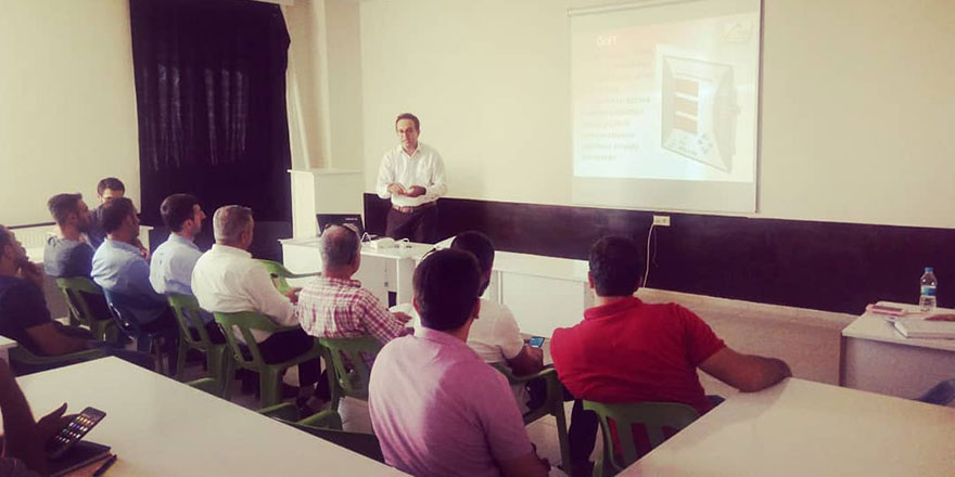 Kâhta Organize Sanayi Bölgesinde Enerji İzleme Semineri ve Eğitimi 