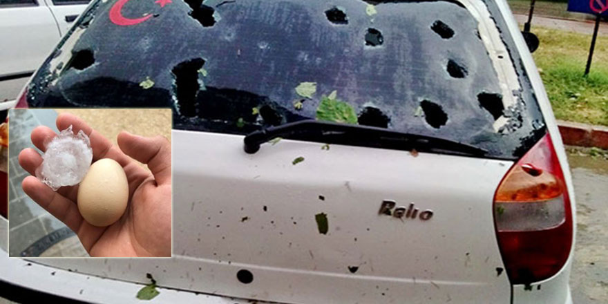 Ya her zaman böyle yağdırılsa? 370 araç ile 90 ev hasar gördü