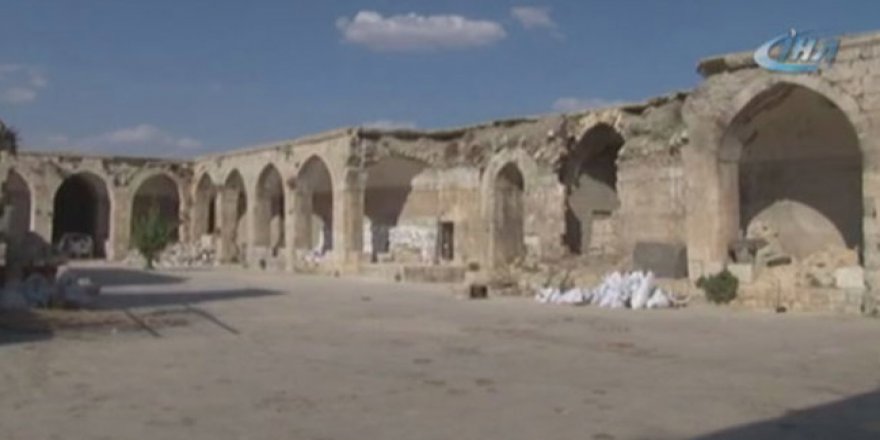 İdlib'teki savaş nedeniyle Osmanlı eseri de hasar gördü