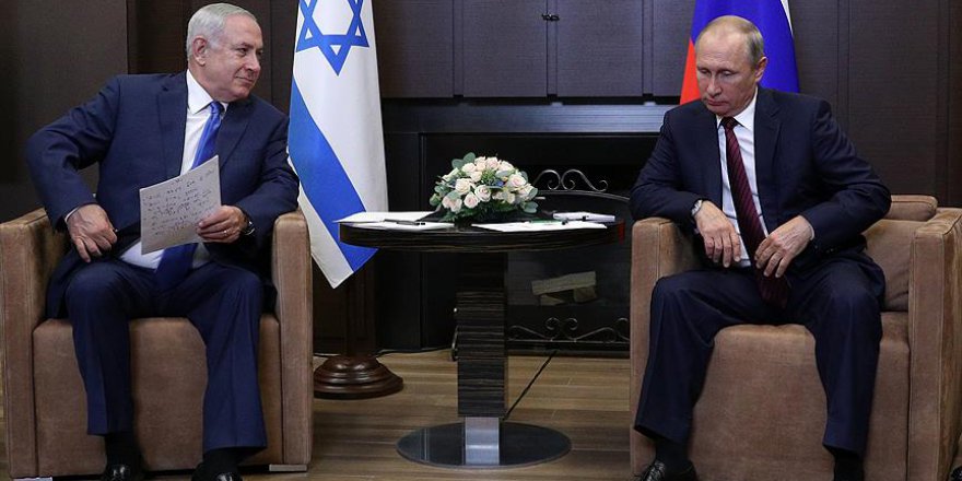 Düşen Rus uçağının ardından Putin ile Netanyahu görüştü