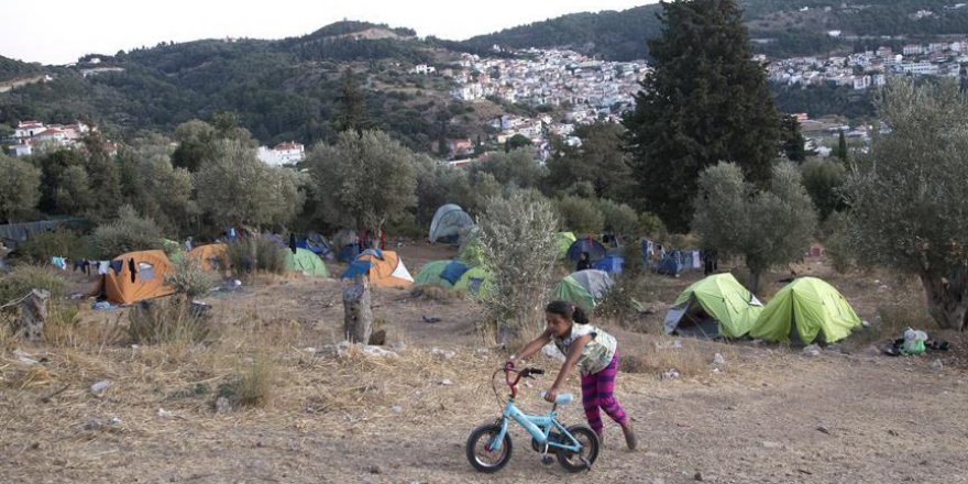 Yunan adalarındaki sığınmacı çocuk sayısında yüzde 32'lik artış