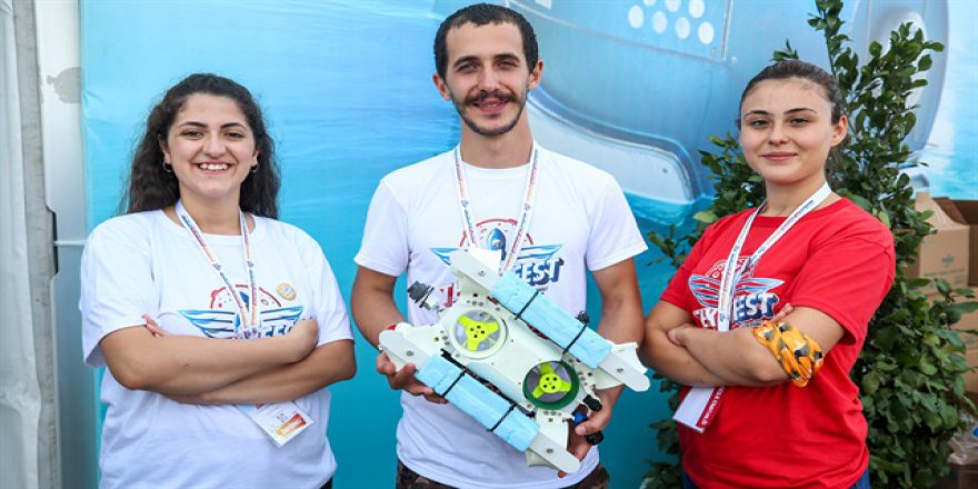 Üniversiteliler yerli 'su altı drone' üretti