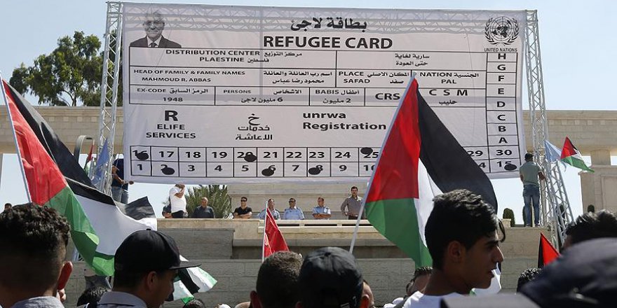 Batı Şeria'da UNRWA'nın hizmetlerindeki kısıtlamalar protesto edildi