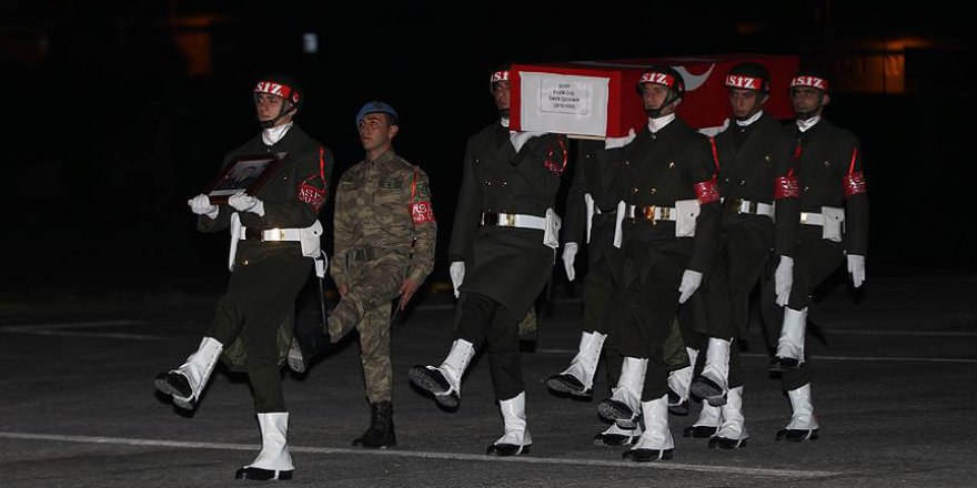 Kuzey Irak'ta şehit olan Özdemir için tören