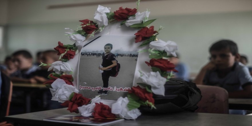 İşgalci İsrail'in başından vurduğu 12 yaşındaki Gazzeli için yas var