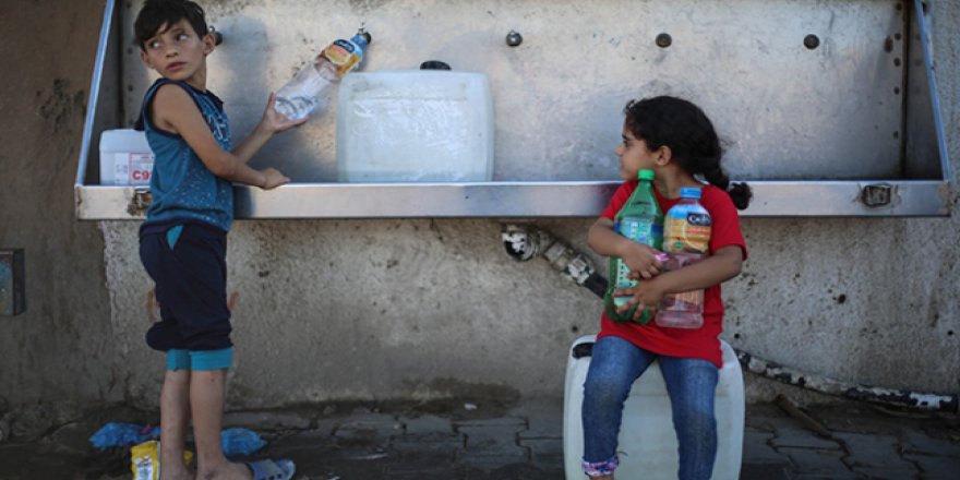 Filistin'deki her 3 kişiden 1'i içme suyu sıkıntısı çekiyor