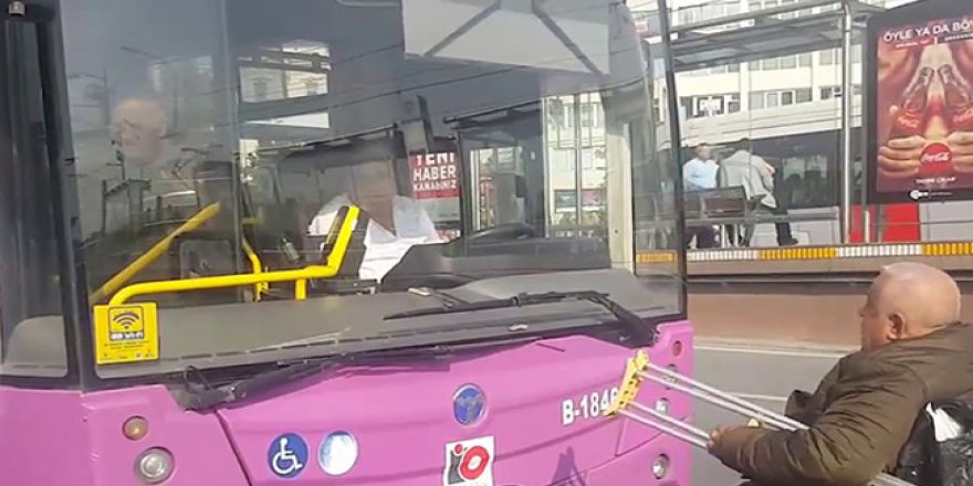 Engelli vatandaşı otobüse almayan şoför kovuldu