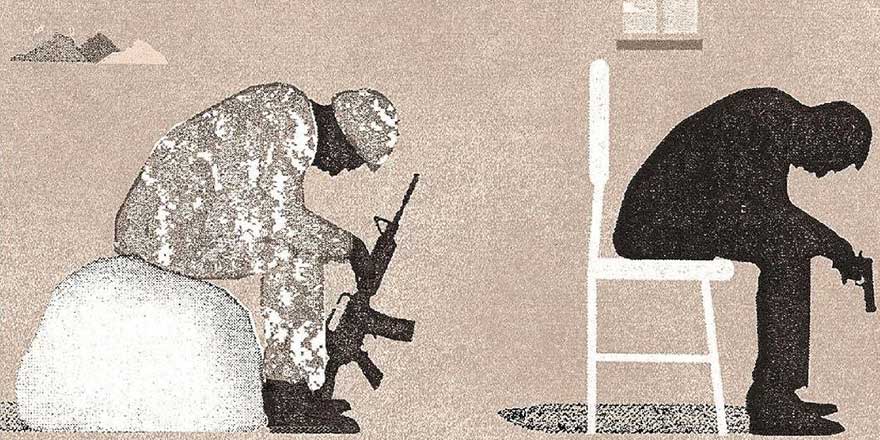 Alma mazlumun ahını... Günde 20 Amerikalı asker intihar ediyor