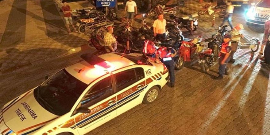 Manisa'da drone destekli trafik uygulaması