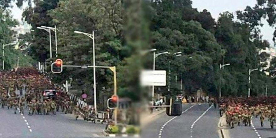 Etiyopya'da yüzlerce asker zam içi sokağa çıktı