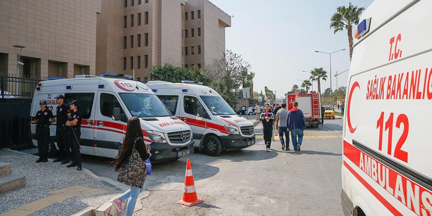 Dün İzmir Adliyesi'nde gazdan etkilenen bir kişi vefat etti