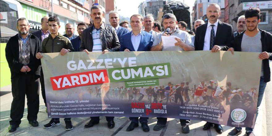 Gazze'deki ambargo ve ablukaya tepkiler