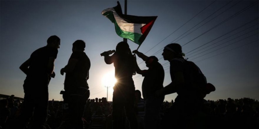 Gazze ablukası kaldırılana kadar gösteriler devam edecek