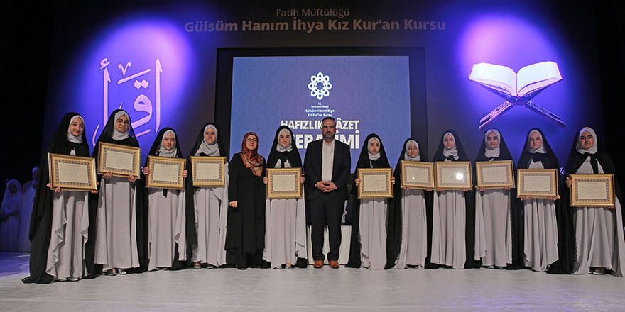 Maşallah: 30 hafize taçlandı, biri 5 ayda hafize oldu