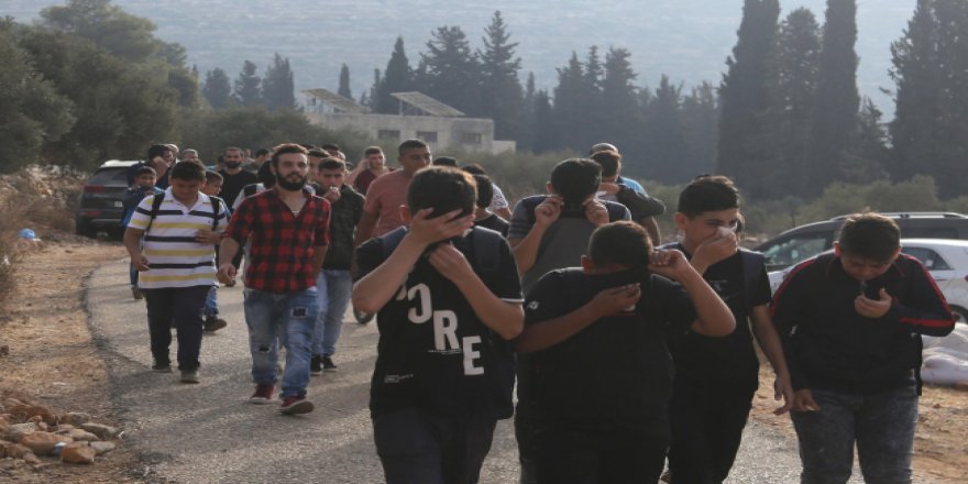 Filistin'de 120 öğrenci yaralandı