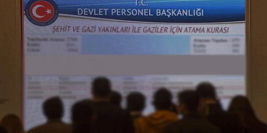 Gaziler ile şehit ve gazi yakınlarının atama kuraları çekildi