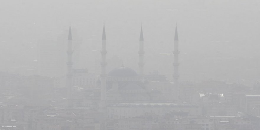 Çölden gelen tozlu hava Ankara'ya ulaştı