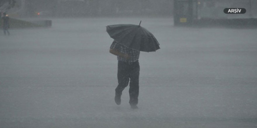 Antalya'ya yağış uyarısı