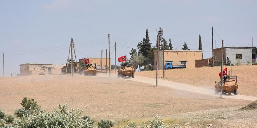 TSK'nın Münbiç'te 65'inci devriyesi yapıldı