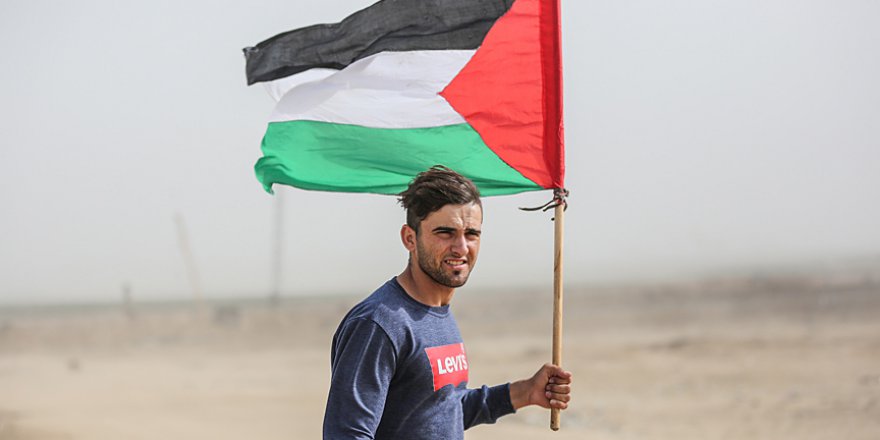 Anadolu Ajansı'nın fotoğrafı Filistin direnişinin sembolü haline geldi