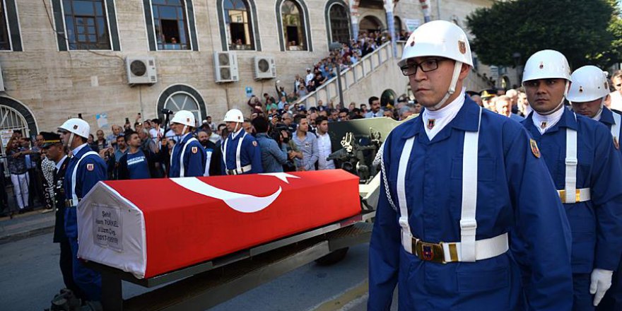 Tunceli şehitlerine son veda