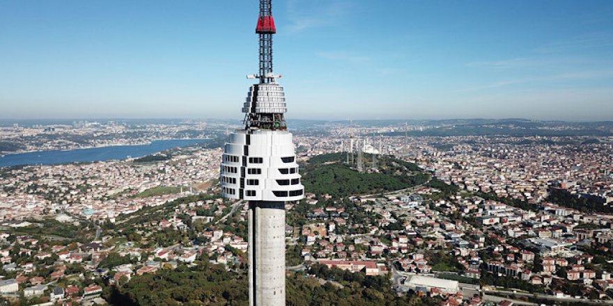 Çamlıca Kulesi yükseliyor
