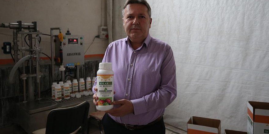 Meyveleri güneşin zararlı ışınlarından koruyacak yerli krem