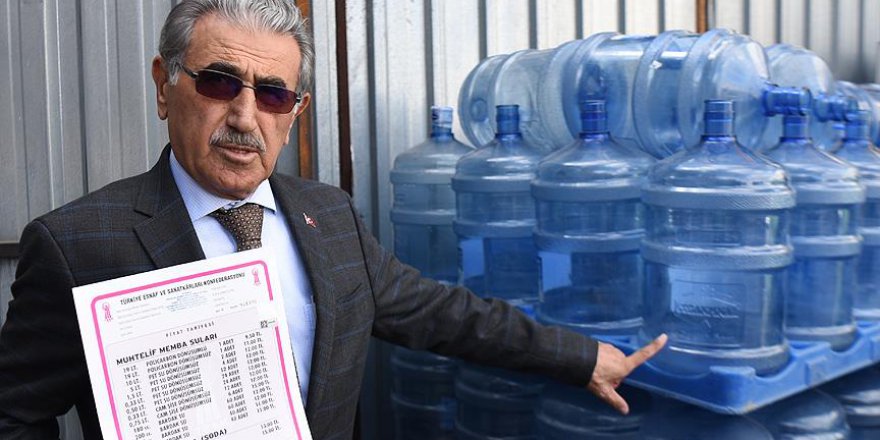 İstanbul'daki su satıcıları zamlara karşı önlemini aldı