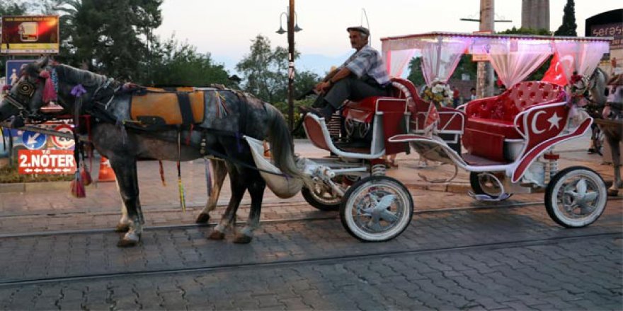 Antalya'da artık fayton kullanılmayacak