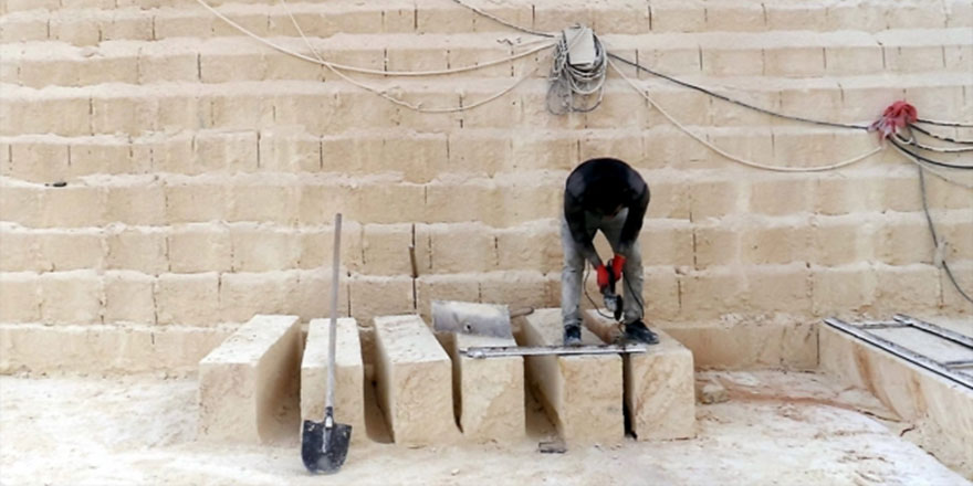 Şanlıurfa'da camilerin estetiği nahit taşıyla korunacak