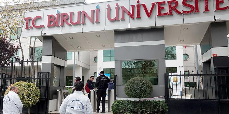 Üniversitede oksijen tüpü kazası