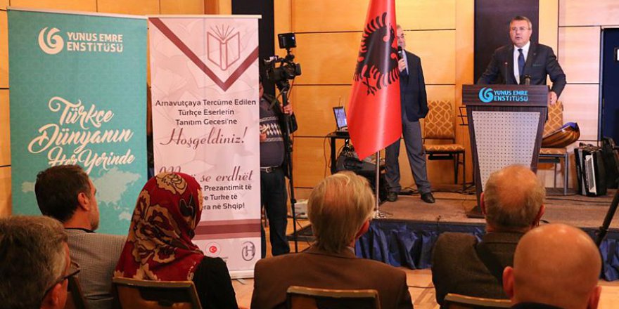 Türkçe'den Arnavutça'ya tercüme edilen eserler tanıtıldı