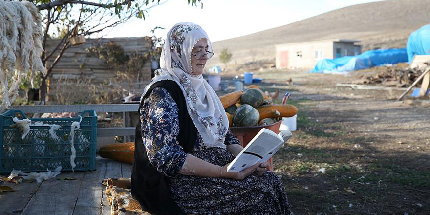 Şehirden köye göç etti okumayı keşfetti