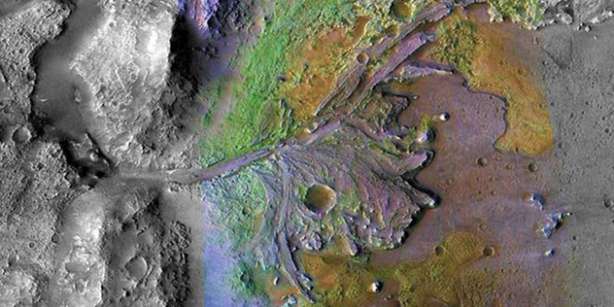 NASA'nın yeni keşif aracı Mars'ta Jezero kraterine inecek
