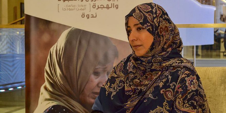 Nobel Ödüllü aktivistten çağrı: Yemen savaşına son verin