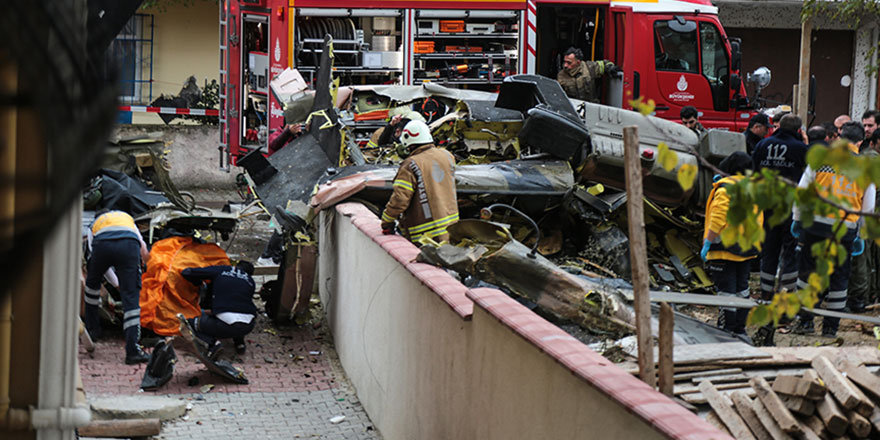 İstanbul Sancaktepe'de askeri helikopter düştü: 4 şehit