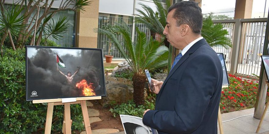 Anadolu Ajansı'nın fotoğrafları Filistin'de