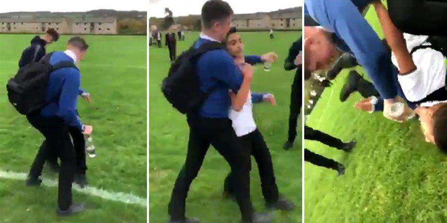 İngiltere'de mülteci çocuğa saldıran öğrenciye nefret suçu soruşturması