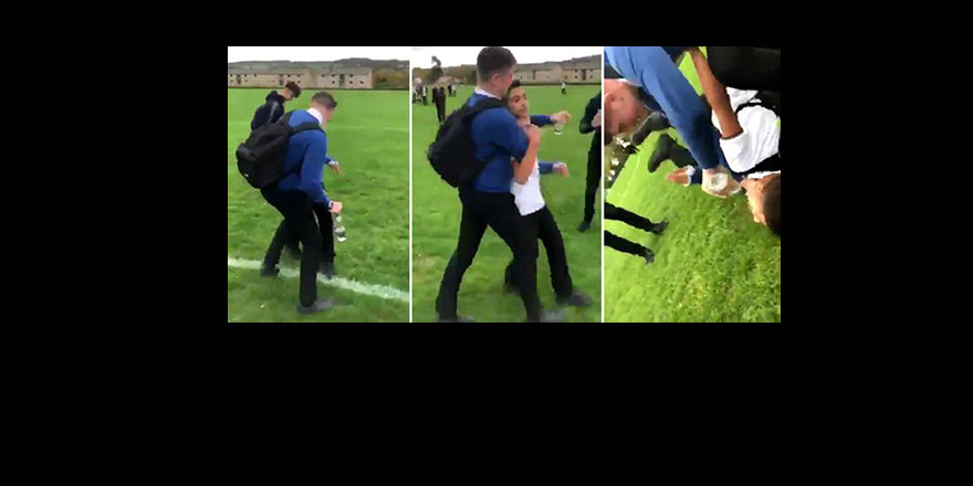 Suriyeli mülteci çocuğa saldıran genç ülkeyi terk etti