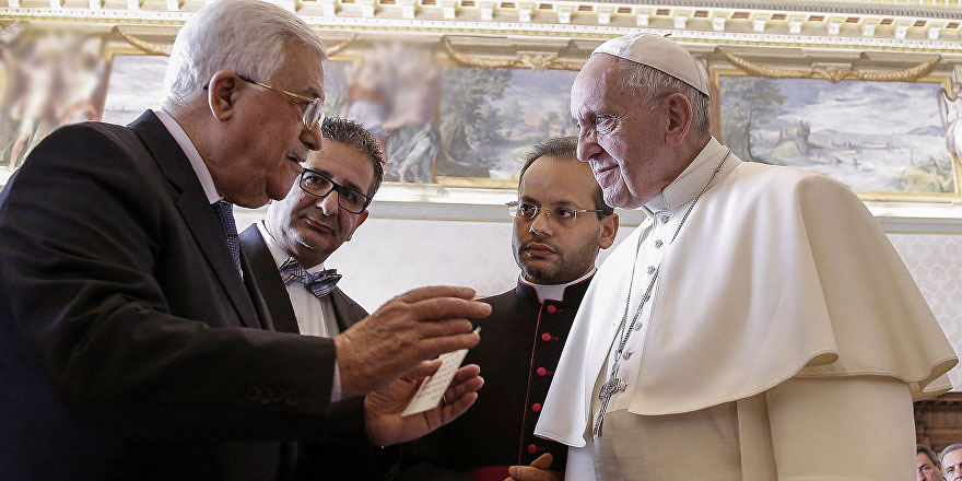 Abbas ve Papa, Orta Doğu'yu konuştu