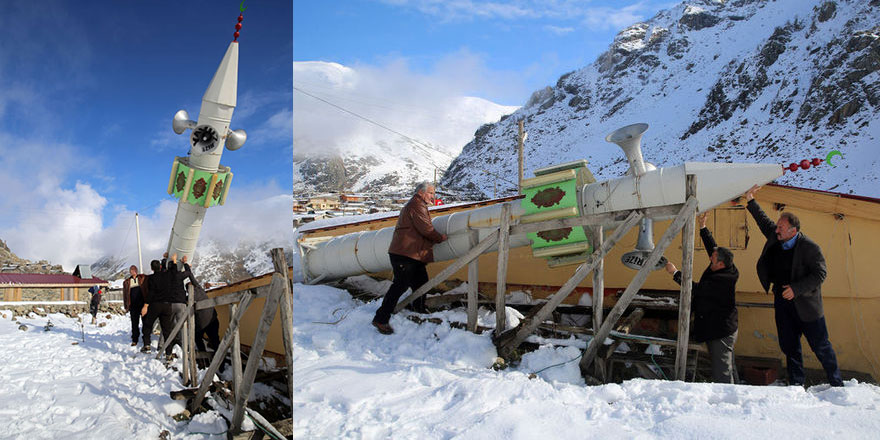 Kış geldi minareyi yatıralım!